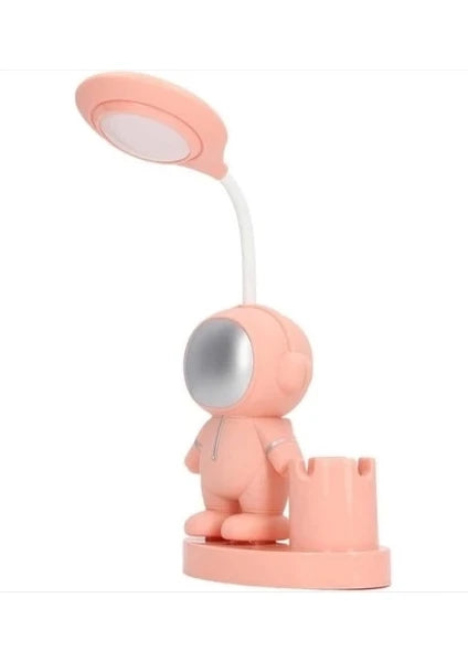 LED Astronot Masa Lambası ve Kalemlik