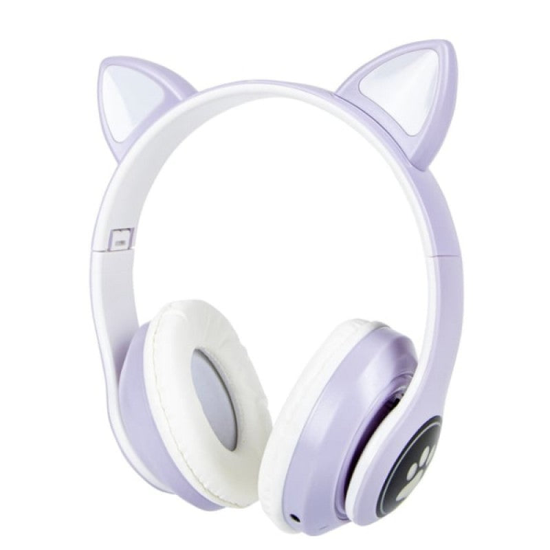 Kedi Figürlü Bluetooth Kulaklık